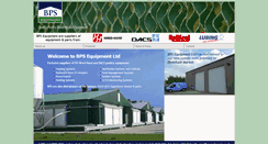 Desktop Screenshot of bpsequipment.co.uk