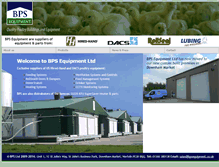 Tablet Screenshot of bpsequipment.co.uk